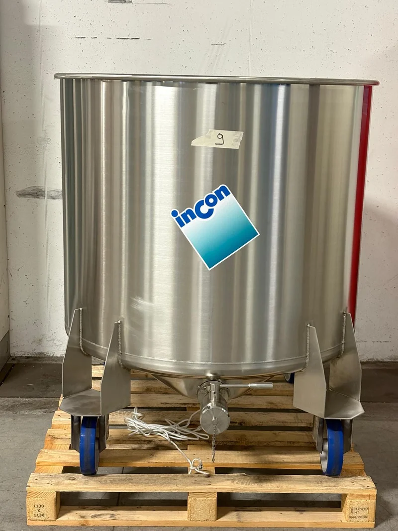 SERBATOIO INOX PALLETTIZZATO LT 1000 "SCLA" - OUTLET09