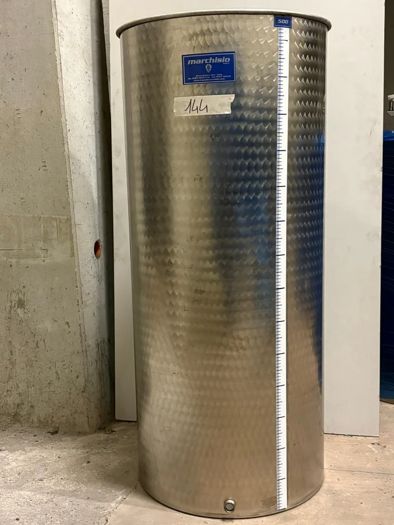 SERBATOIO INOX SEMPREPIENO AD ARIA FONDO PIANO 500SPEC LT - OUTLET144