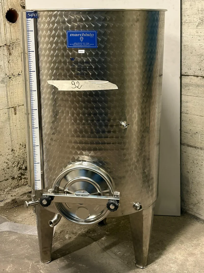 SERBATOIO INOX SEMPREPIENO AD ARIA FONDO PIANO 500 LT - OUTLET92