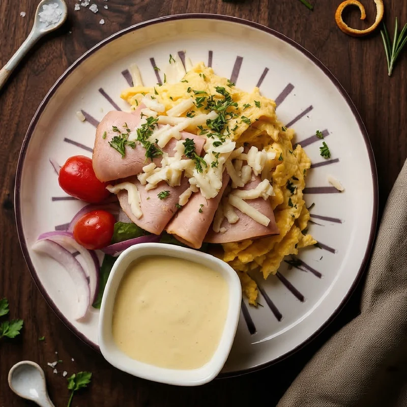 Turkey and Egg w/ Southern Ranch Salad