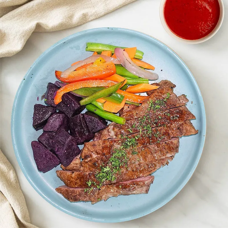 Grilled Ribeye w/ Sweet Potato & BBQ Sauce (Wed)