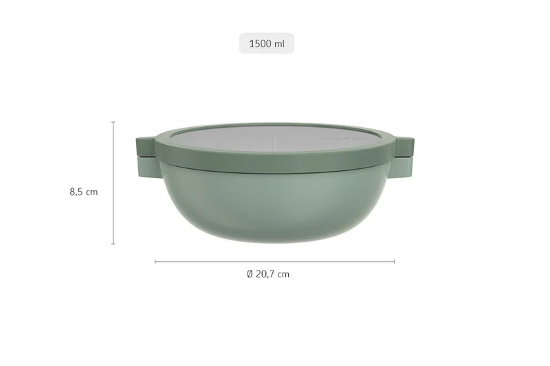 Lunchbowl nordic blue Vita 5tlg.