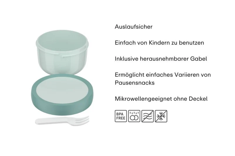 Fruchtbox Wild Horse 300 ml Campus mit Gabel
