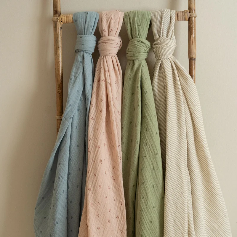 Musselintücher 120 cm - Beige - Essentials Liste #436186