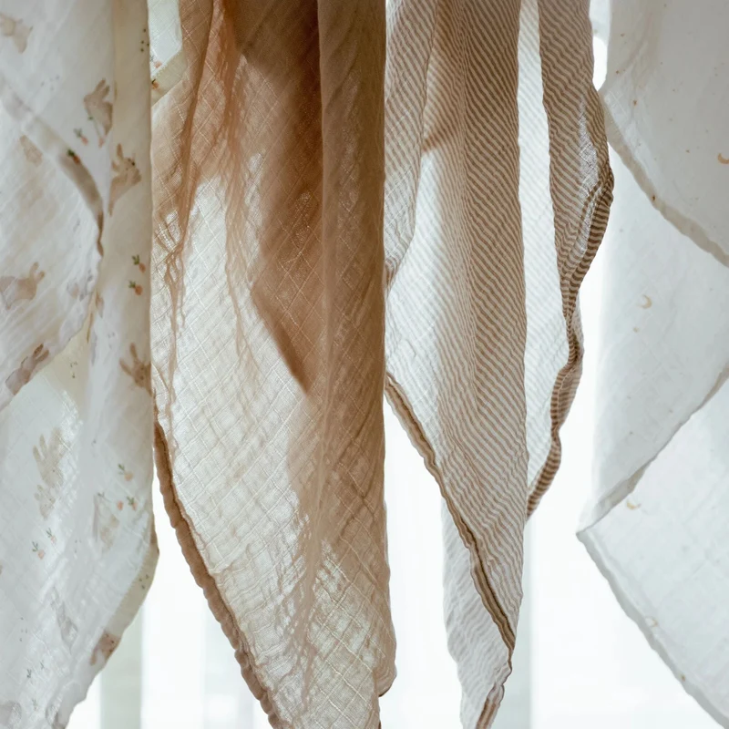 Musselintücher 120 cm - Beige - Essentials Liste #436186