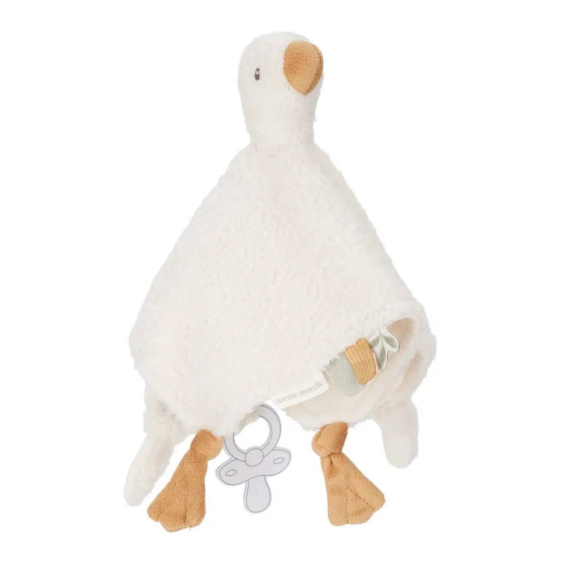 Kuscheltuch Newborn Naturals – Weiß – Little Goose