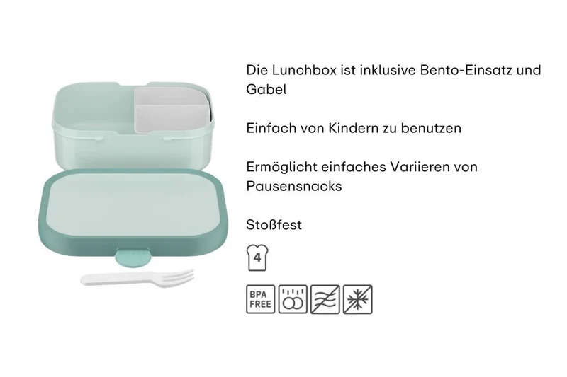 Campus Brotdose Star Wars mit Bento-Einsatz und Gabel
