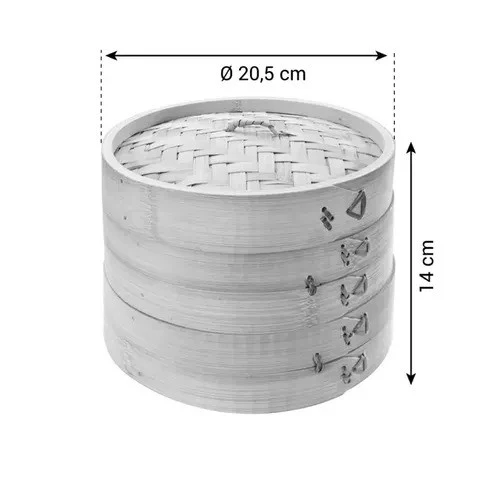 CUOCIVAPORE BAMBOO DIAM. 20 DUE CESTE