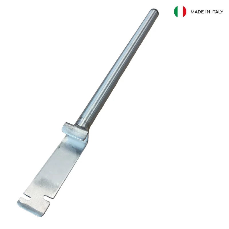 GANCIO INOX PRENDI TEGLIA CM.30