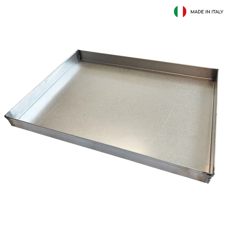 TEGLIA LAMIERA ALLUMINATA 40x30x3