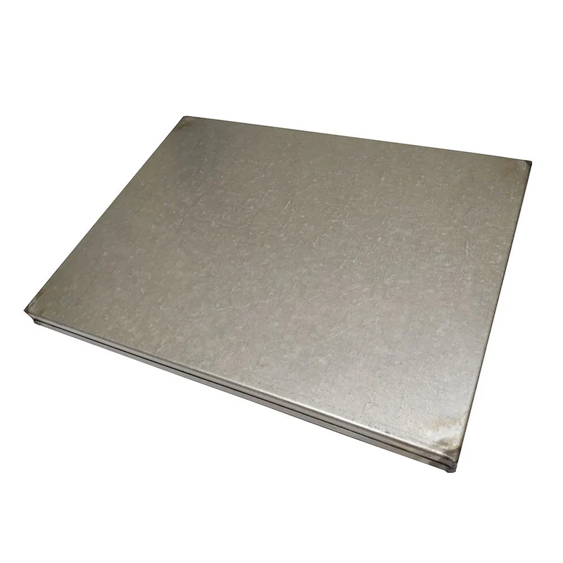 TEGLIA LAMIERA ALLUMINATA 40x30x3