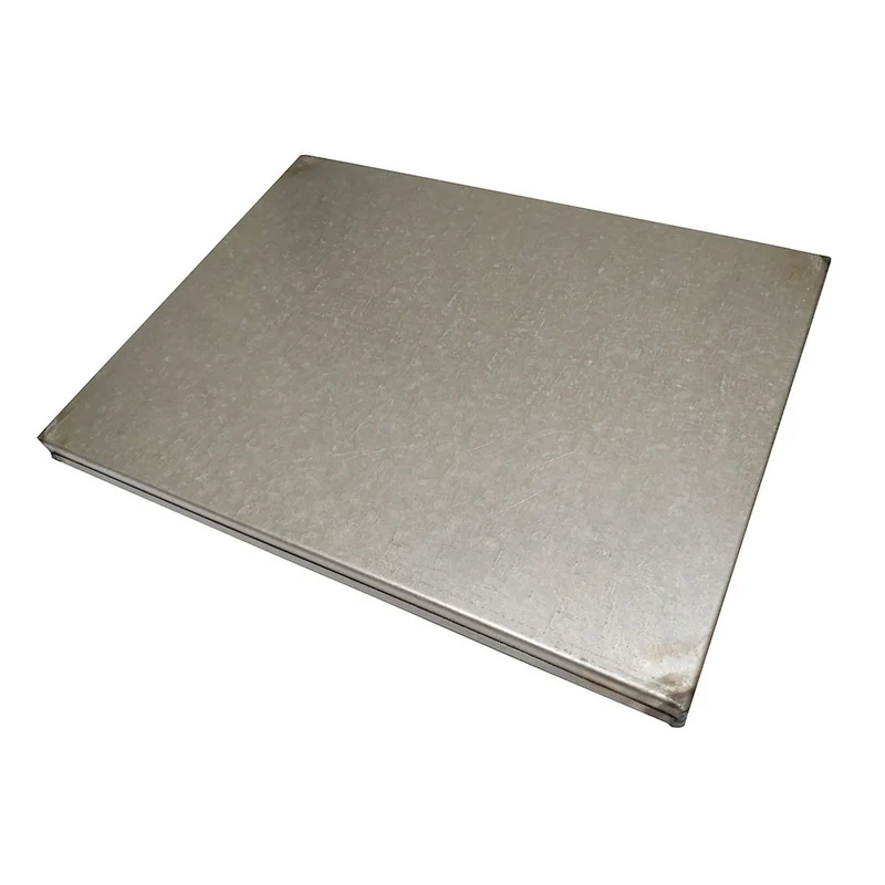 TEGLIA LAMIERA ALLUMINATA 40x30x2