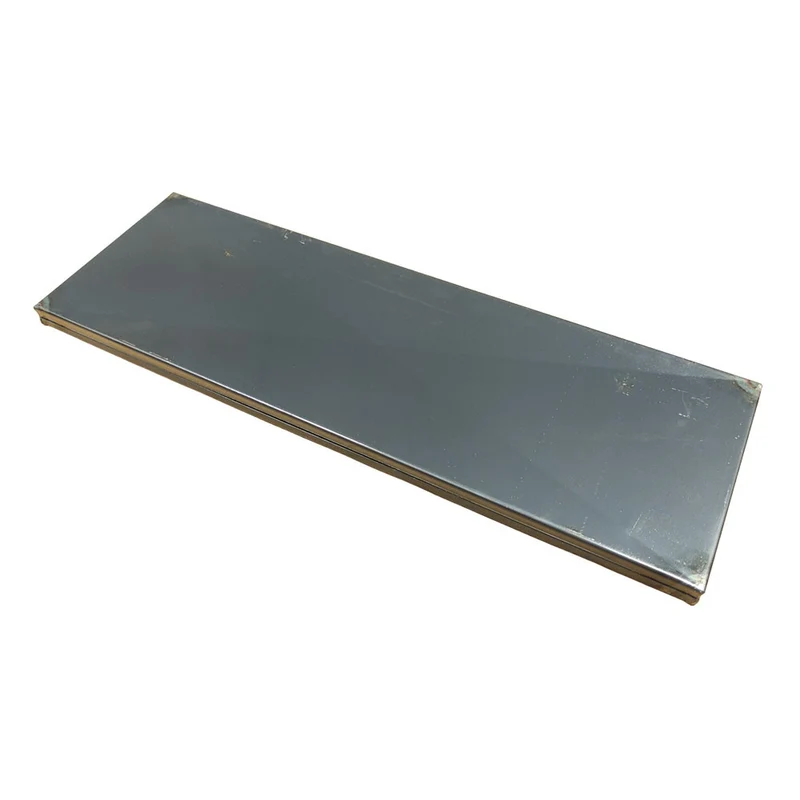 TEGLIA LAMIERA BLU C/DIAGONALE 60x20x2