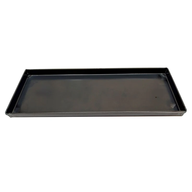 TEGLIA LAMIERA BLU S/DIAGONALE 40x15x2