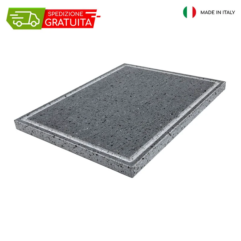PIETRA "ETNA LAVA" 39x30x2 BARBECUE