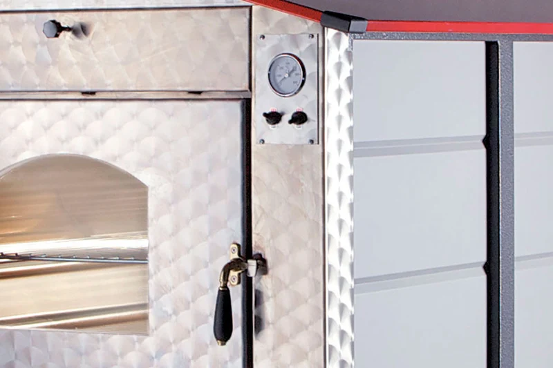 FORNO GEMIGNANI A LEGNA "G100" C/CARRELLO
