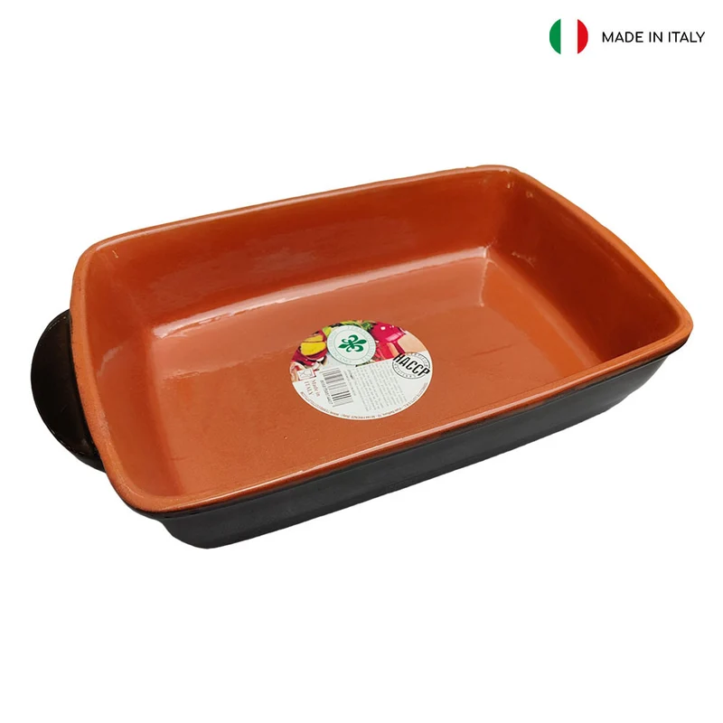 TEGLIA LASAGNA CM 37X22 MARRONE