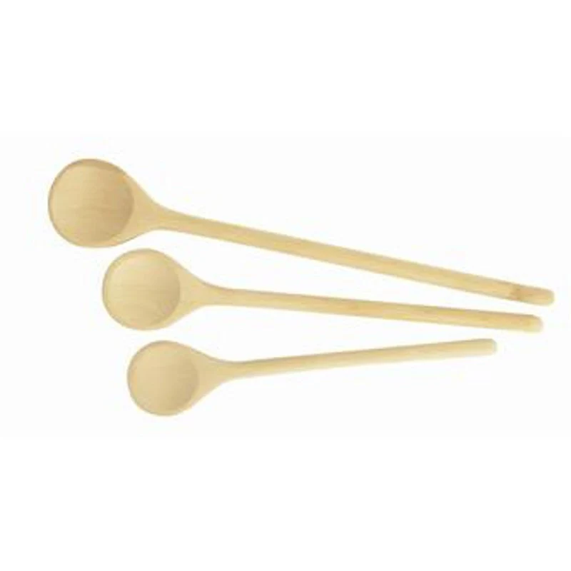 SET 3 CUCCHIAI TONDI WOODY