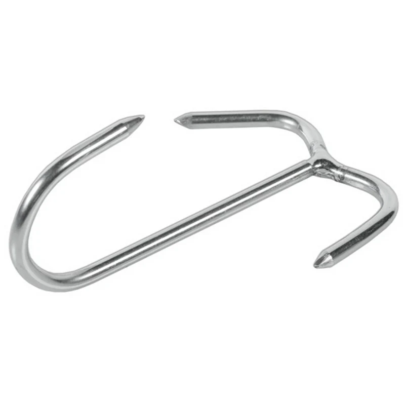 GANCIO INOX AD ANCORA MM 130X7