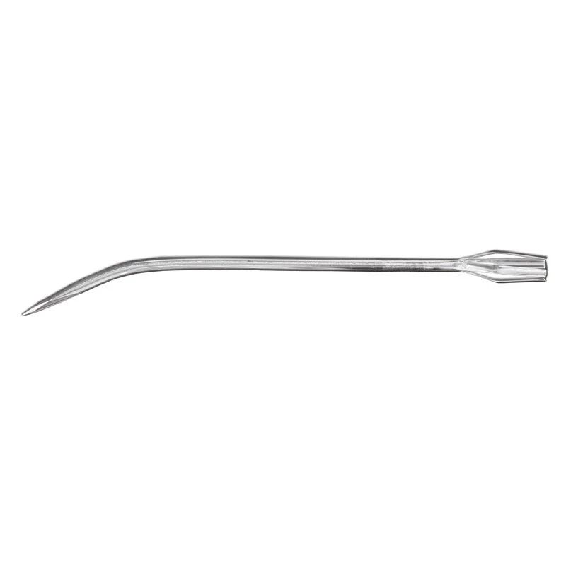 AGO PER LARDARE INOX PUNTA CURVA CM.20