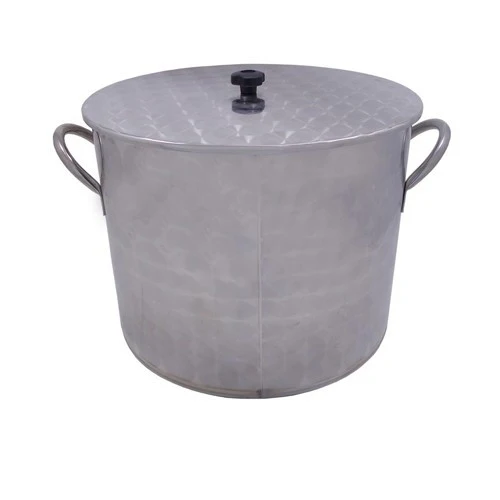 PENTOLA INOX PER BIRRA LT 75 CON COPERCHIO