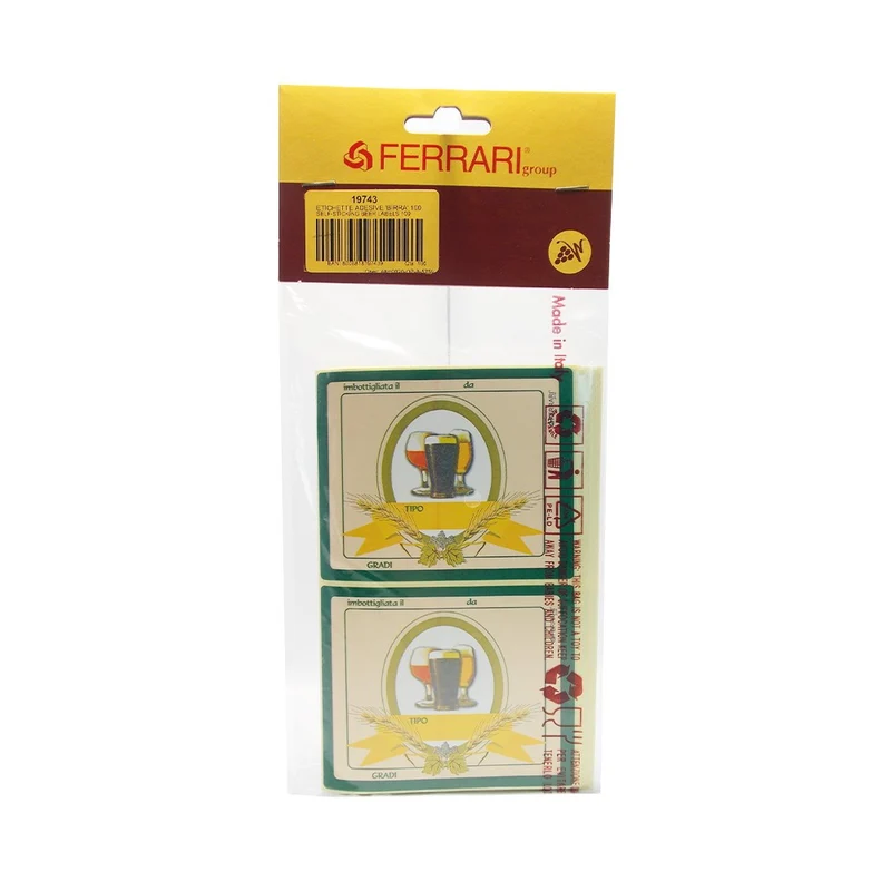 ETICHETTE ADESIVE BIRRA 100pz
