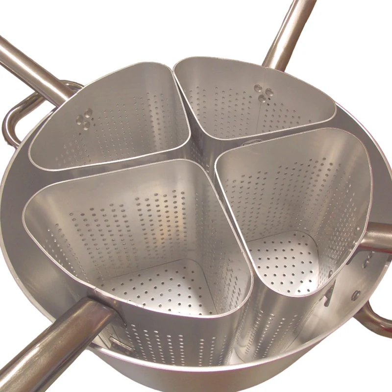 CASSERUOLA ALTA + 4 SPICCHI CM 36 SPESSORE 3 MM