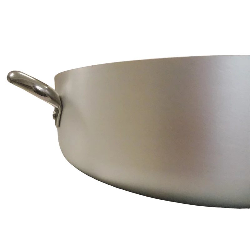 CASSERUOLA BASSA 2 MANICI CM 32 SPESSORE 3 MM