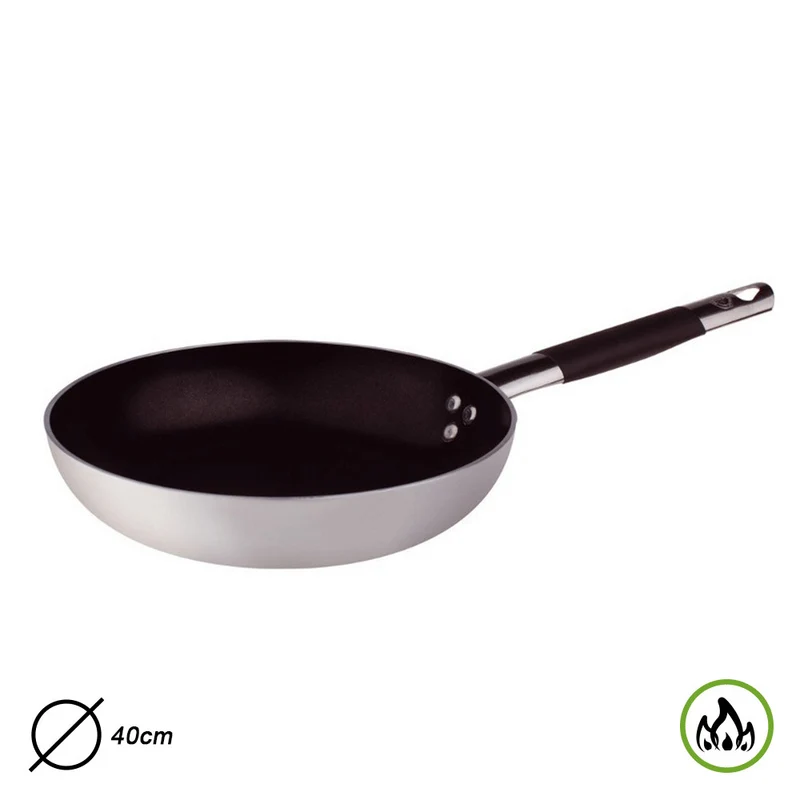 PADELLA 1MAN. ANTIADERENTE PLATINUM 3MM CM.40
