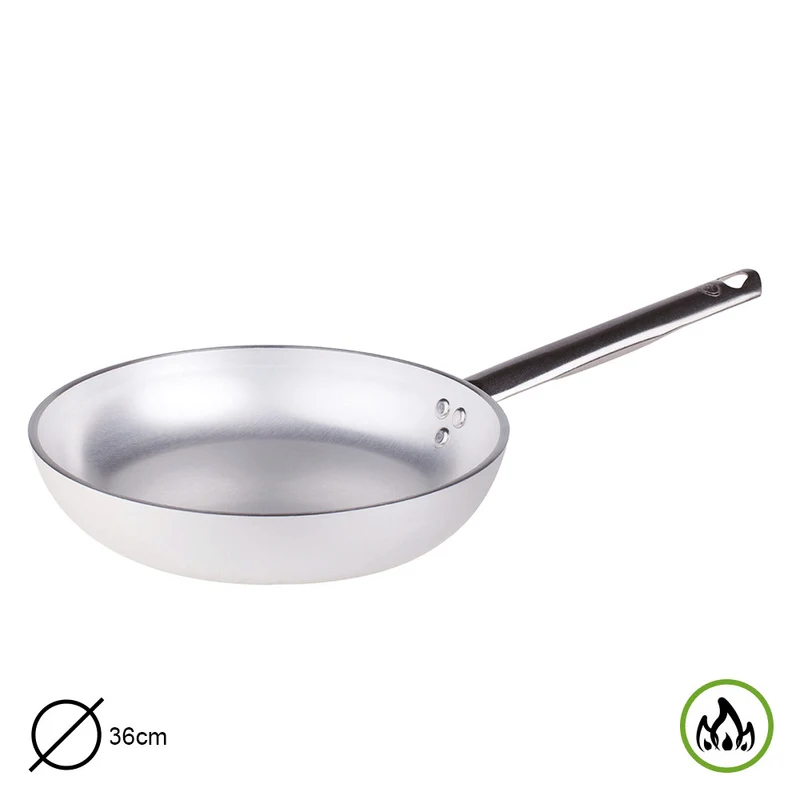 PADELLA SVASATA ALTA 1 MANICO CM 24 SPESSORE 3 MM