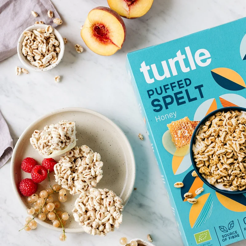 Puffed Spelt with Honey