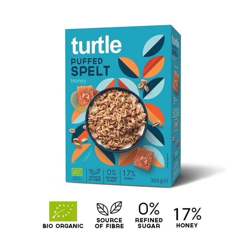 Puffed Spelt with Honey