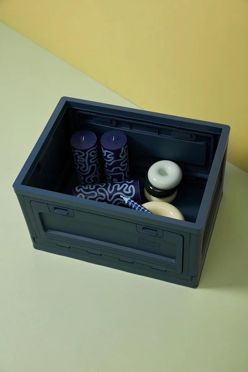 BOX, MEDIUM, DARK BLUE