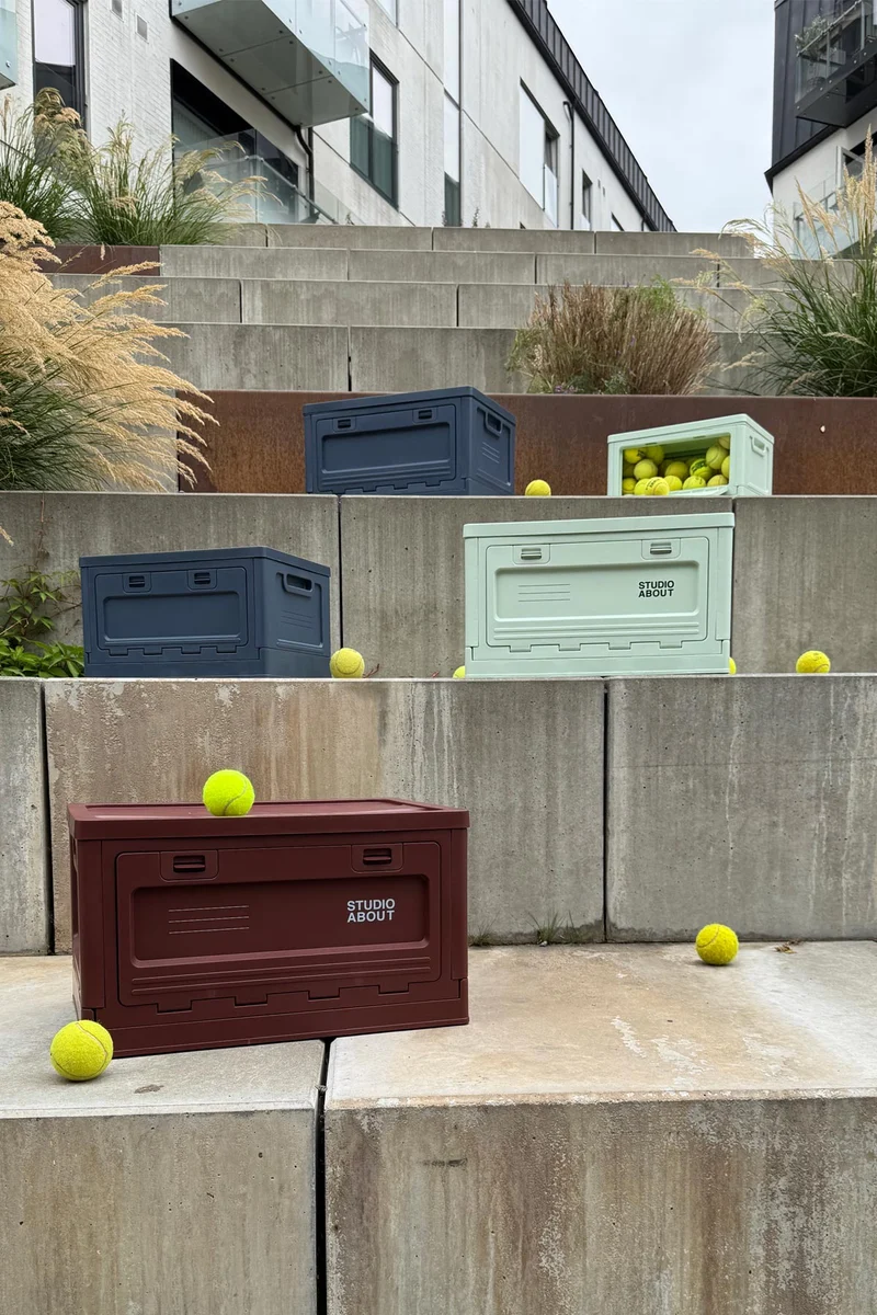 BOX, LARGE, BORDEAUX