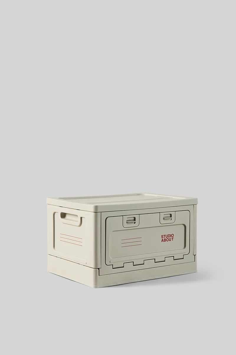 BOX, MEDIUM, LIGHT GREY