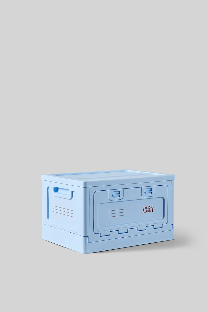 BOX, MEDIUM, LIGHT BLUE