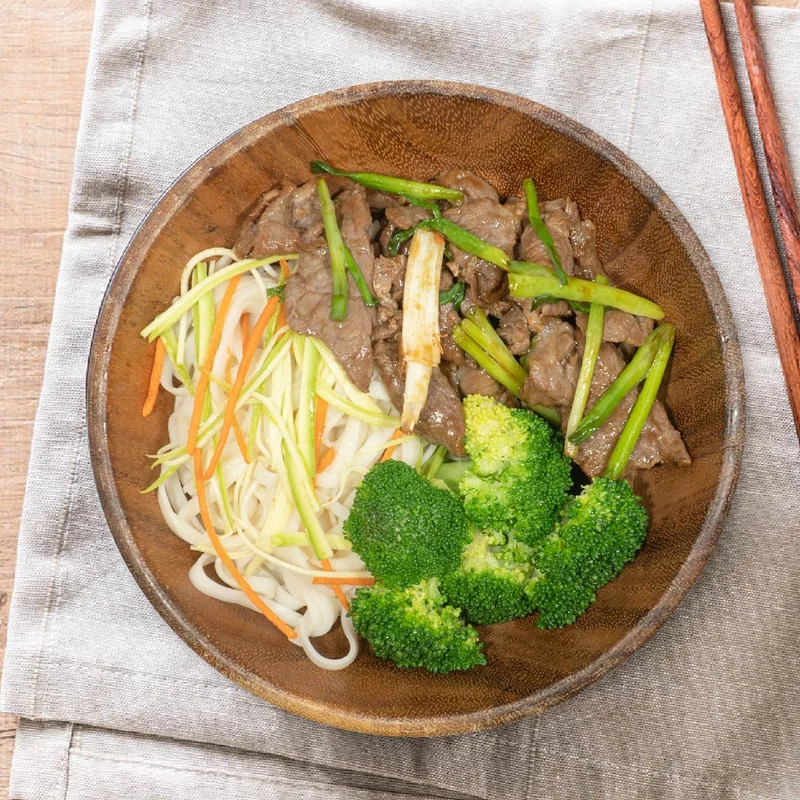 C. 京葱炒牛肉配時蔬及中式麵 - 28Sep