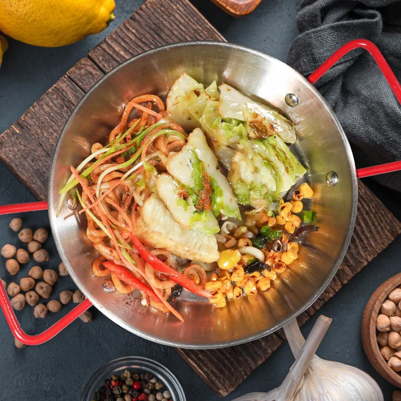 B. Sweet Miso Fish Fillet W/ Mix Vegetables And Japanese Yakisoba Style Udon