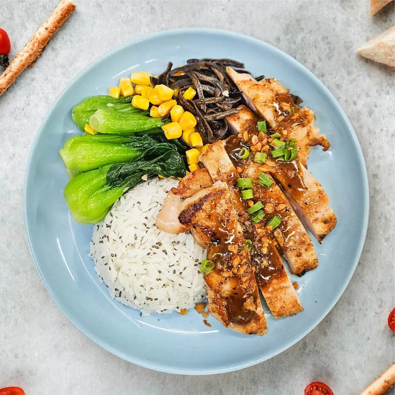Black Pepper Chicken w/ Chia Seeds Rice (Tue)