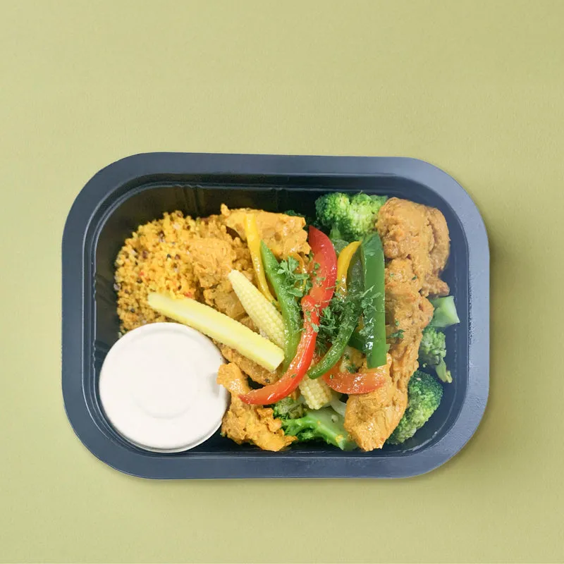 B. Tandoori Chicken with Couscous