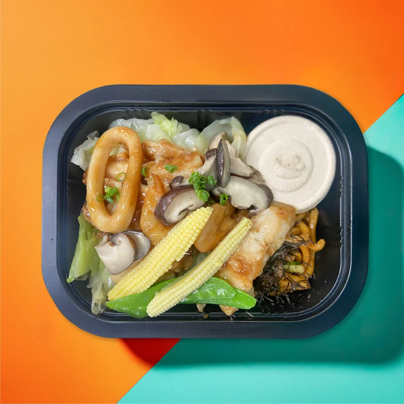 A. Japanese Style Seafood Udon