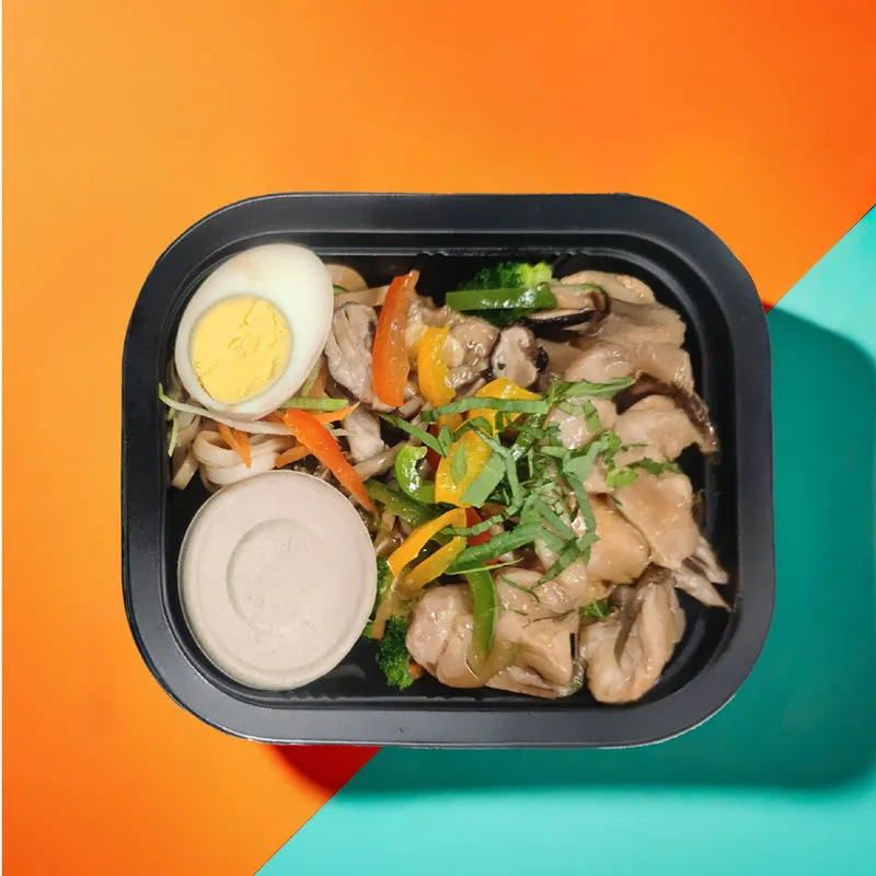 D. Three Cup Chicken with Noodles