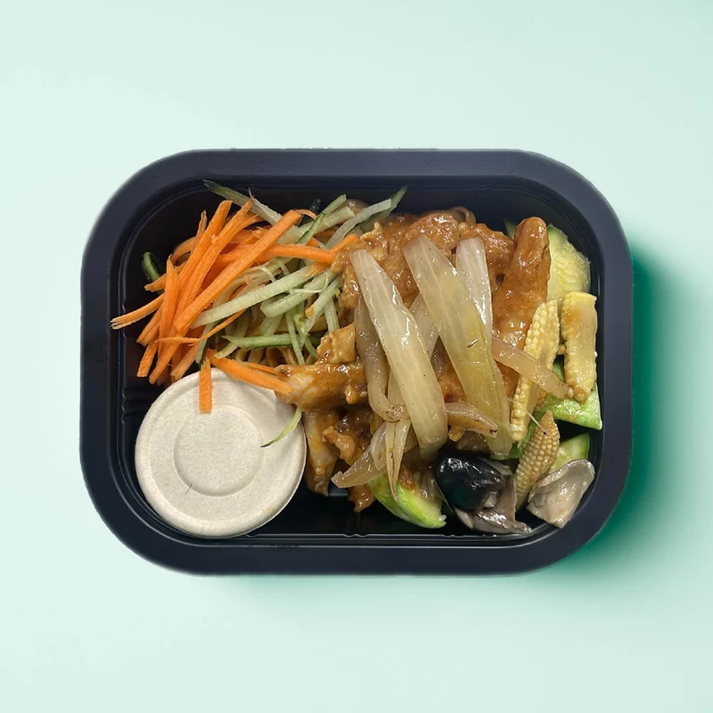 C. Sesame Chicken with Noodles(Spicy)