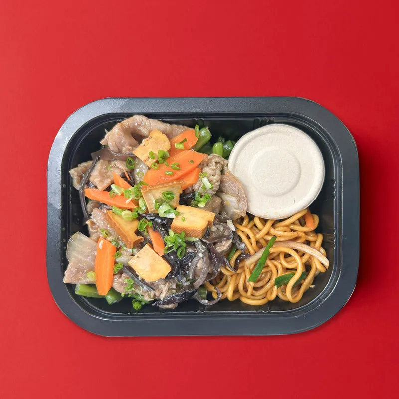B. Beef Noodles Stir Fry