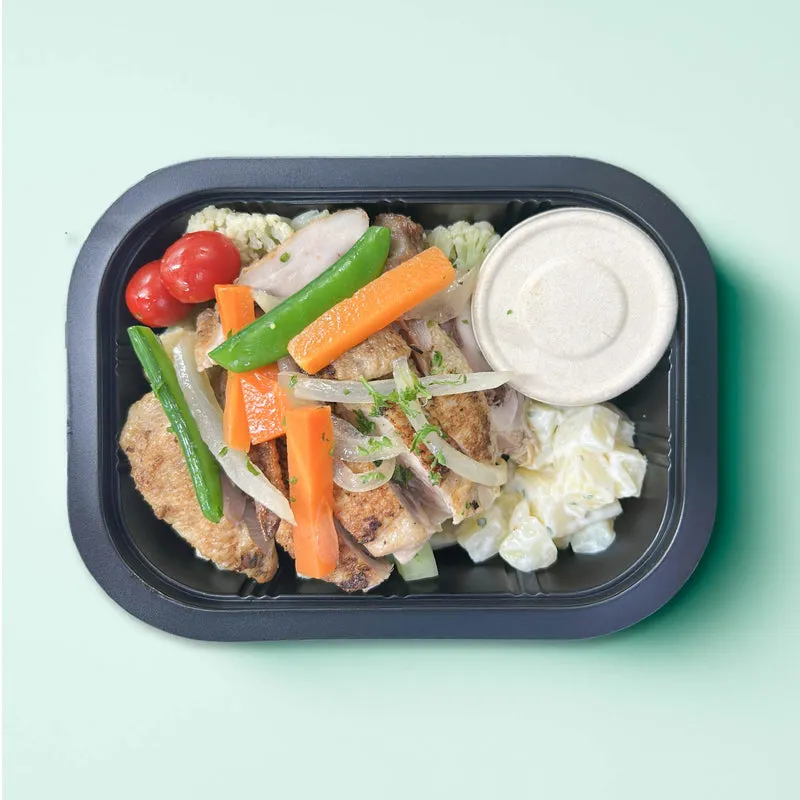 A. Garlic Thyme Chicken with Potatoes
