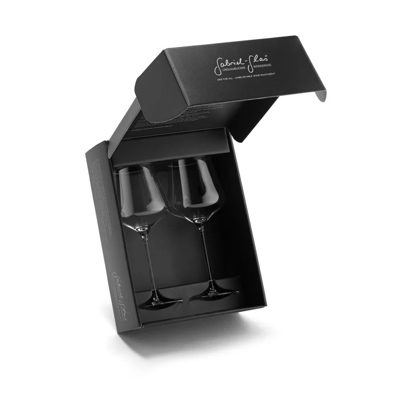 Gabriel Glas StandArt Universal-Weinglas mit Poliertuch