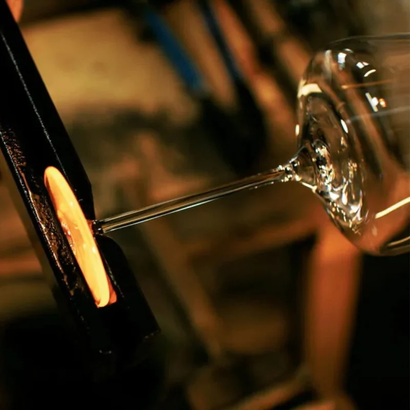 Zaltoglas Glasmanufaktur Denk´Art mundgeblasenes Champagnerglas