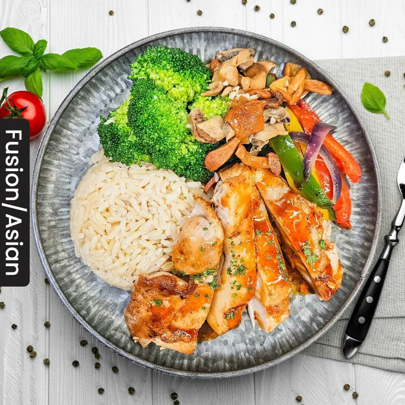 Chicken Teriyaki w/ Brown Rice (Wed)