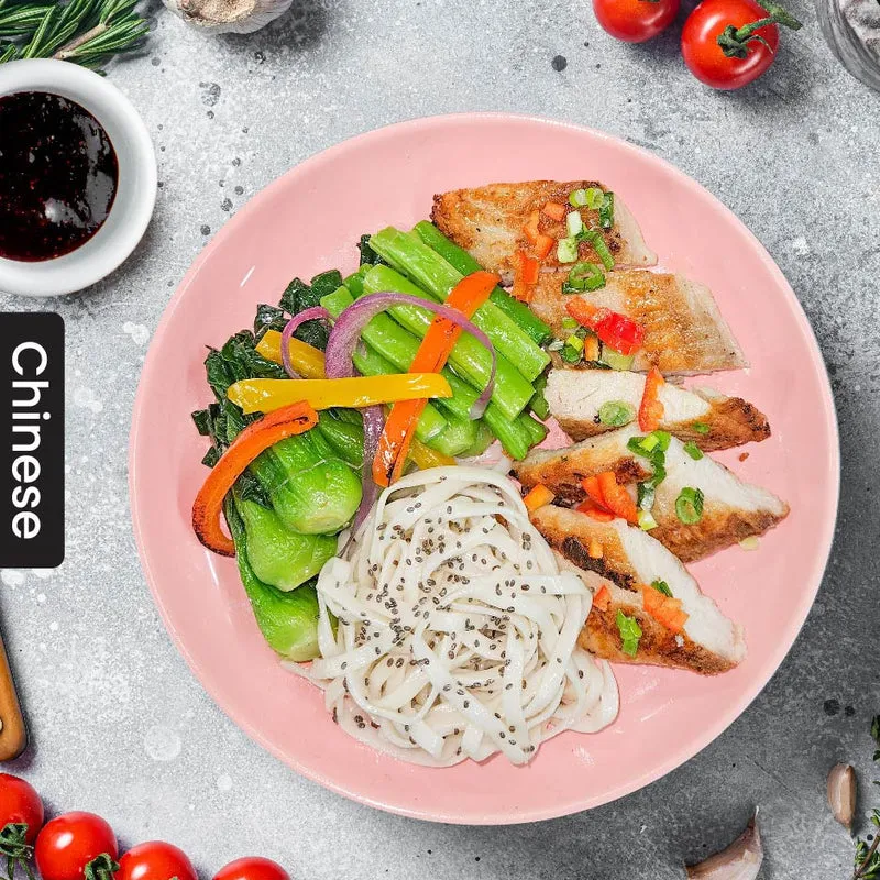 Stir Fry Chinese Fish Fillet w/ Chinese Noodles (Wed)
