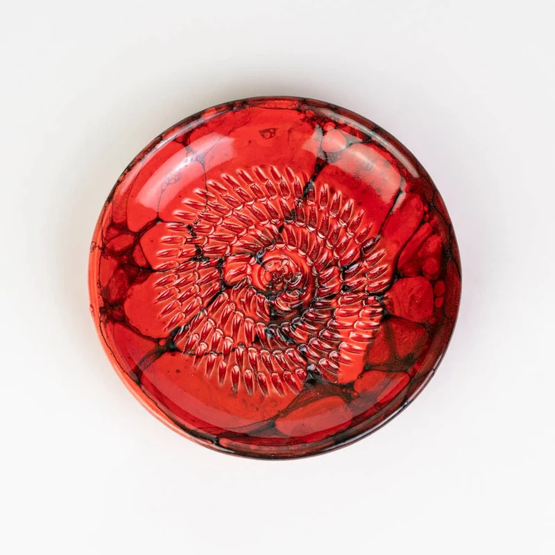 Keramikreibe "Pompas" 12cm für Knoblauch, Ingwer & Gewürze verschiedene Farben